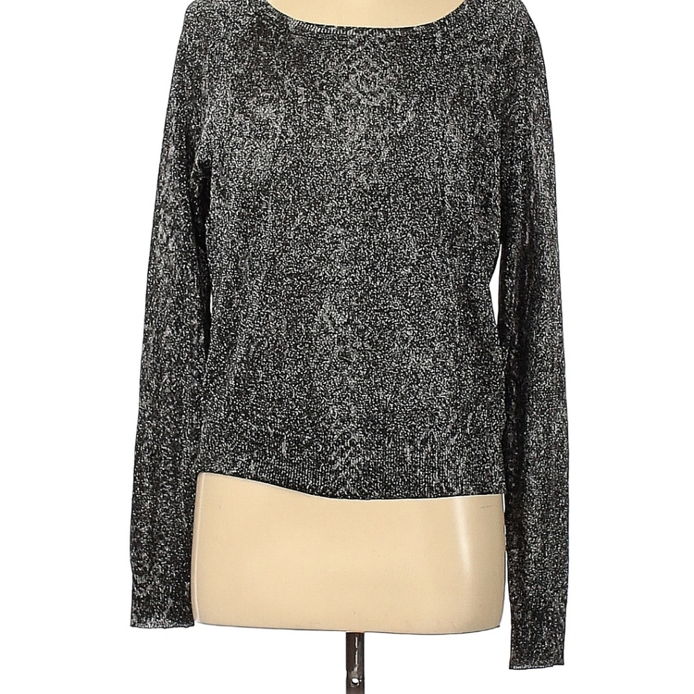 Charlotte Tarantola Sparkly Black Sweater